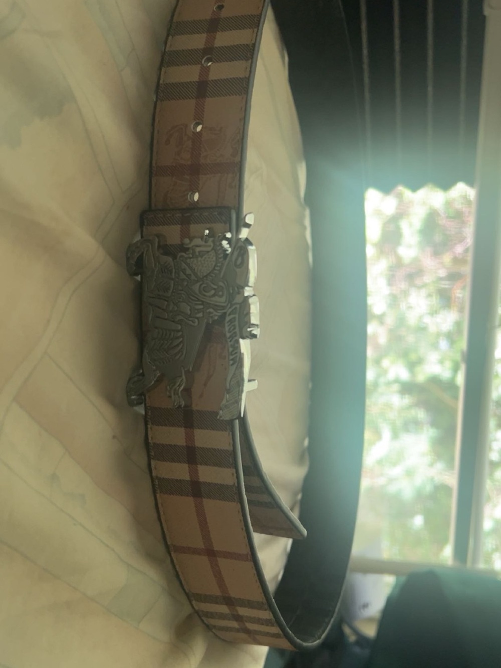 Burberry mens classic belt 110cm